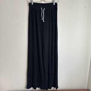 Free People Vintage Soul Pants Womens Small‎ Wide Leg Lounge Boho Drawstring